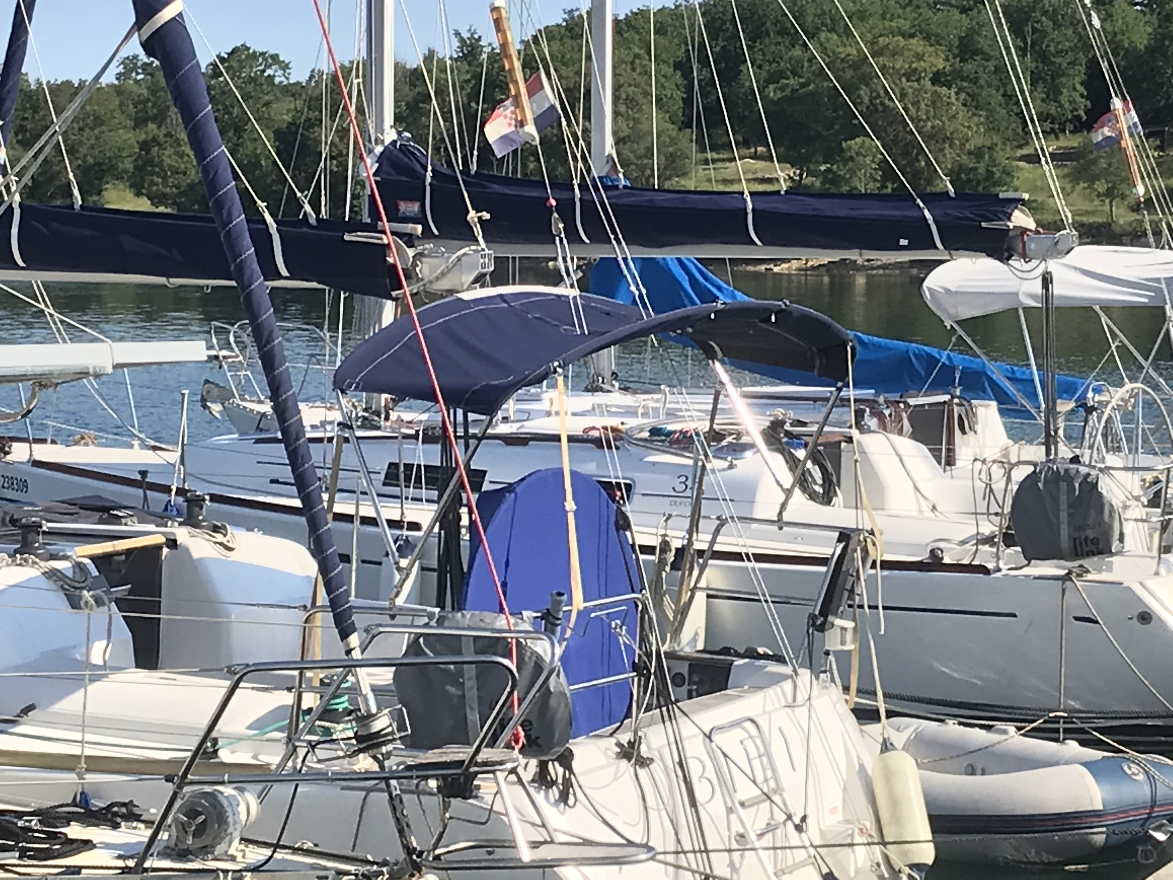 5 Solar Bimini  Before  1