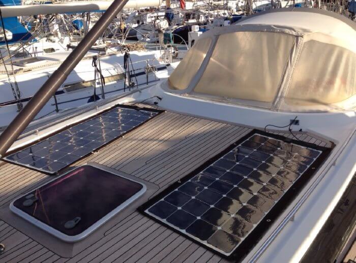 Solar Panel On Deck Perfix 12
